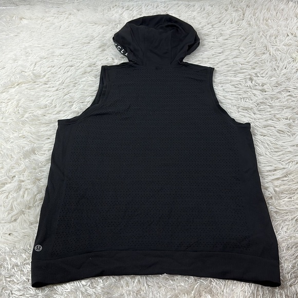 Lululemon Breeze By Hooded Tank Squad Black / Black - Picture 5 of 5